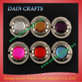 folding table top zinc alloy metal bag hanger for ziplock bag